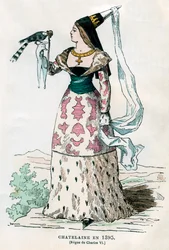 Senhora da mansão da época de Carlos VI da França, 1395 1882-1884.