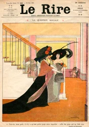 Capa de Le Rire, ou Riso, 29 de maio de 1909