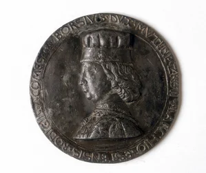 Medalha que representa Borso d