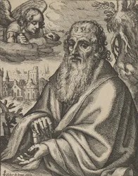 Mateus, de Os Quatro Evangelistas, 1610-20.