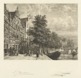 Vista da Herengracht