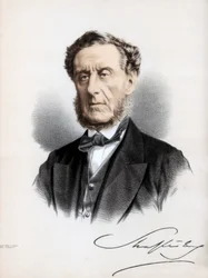 Anthony Ashley Cooper, 7º Conde de Shaftesbury, político e filantropo inglês, c1890.