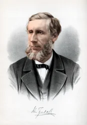 Professor John Tyndall, filósofo natural irlandês, c1890.