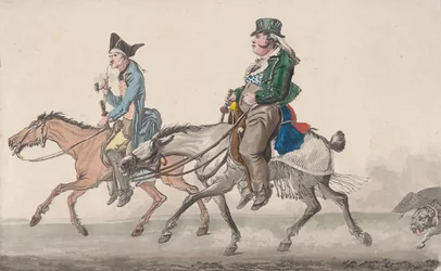 Estrada para Poissy, 1816.