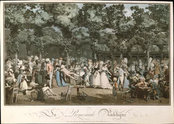 O passeio público, 1792