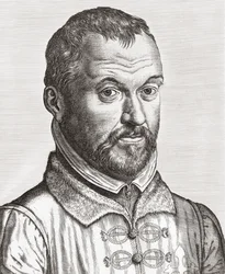 Benito Arias Montano. Portrait. (print)