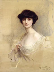 Anna de Noailles (1876-1933) 1913 (óleo sobre tela)