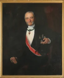 Retrato de Bohuslav, conde Chotek de Chotkow e Wognin 1829-1896, c. 1870