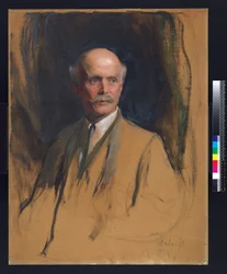 Sir Charles Walston, antes de 1937 (óleo sobre tela)