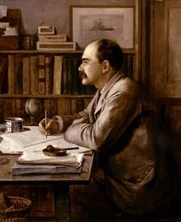 Rudyard KIPLING, Retrato 1899 (óleo sobre tela)