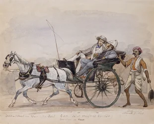 Uma visita à cadeia, 1849