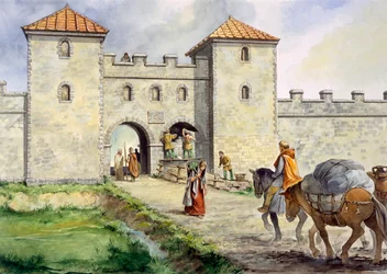Forte Romano de Birdoswald, século III, c1990-2010