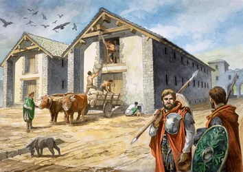 Forte Romano de Birdoswald, século III, c1990-2010