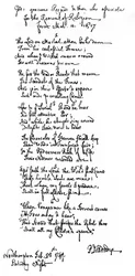 Poema de Dr. Doddridge, 1746, 1840.