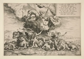 Apollo e Artemis matando Niobe