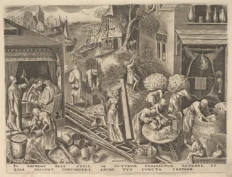 Prudence Prudentia de The Virtues, ca. 1559-60.