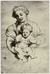Rubens, sua esposa e filho