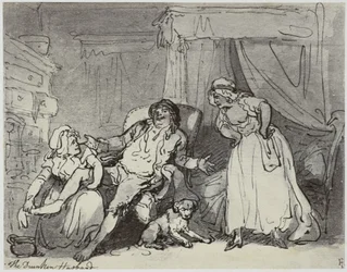 Thomas Rowlandson, O Marido Bêbado