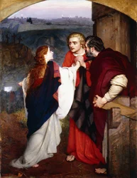Maria Madalena dando as notícias da ressurreição aos discípulos, 1860