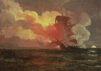 Um engajamento naval
