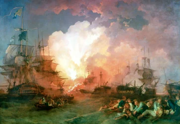 A Batalha do Nilo, 1800