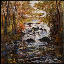 O rio Ipswich superior, c.1915