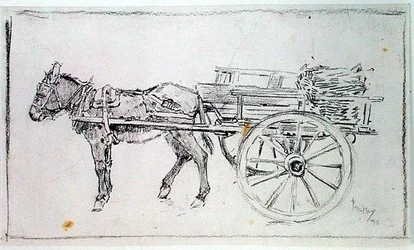 Burro e carroça