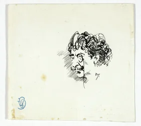 Esboço da cabeça de Whistler