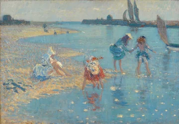 Walberswick, Crianças Remando, 1891