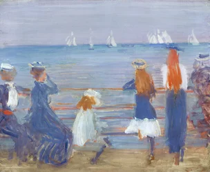 Assistindo Cowes Regatta, 1892