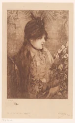Mulher com ramalhete de flores
La Bête à Bon Dieu (título original)