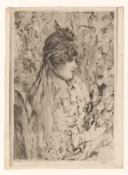 Mulher com ramalhete de flores
La Bête à Bon Dieu (título original)