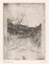 Estradas ao longo de edifícios e árvores
La Bièvre (título original)