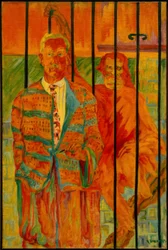 Auto-retrato com orangotango