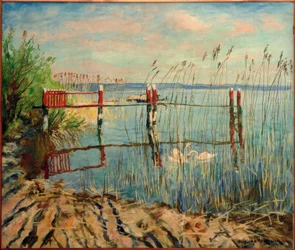 Pontão de banho no Jungfernsee