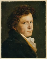 Retrato de busto de um jovem