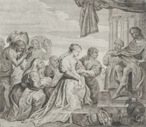 Salomão e a Rainha de Sabá, 1784.