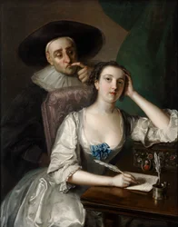 O Escritor de Letras (óleo sobre tela)
