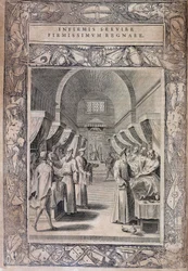 Conselho de Estatutos da Ordem de Malta "Statuta Hospitalis Hervsalem" (cavaleiros que cuidam dos doentes), de Philippe Thomassin, final do século XVI