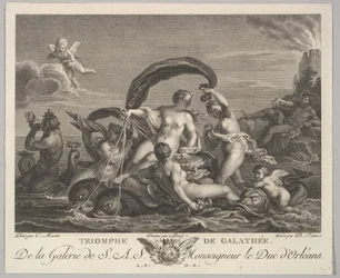 O triunfo de Galatea.