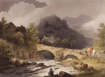 Brathay Bridge, pub. por R. Bowyer em 