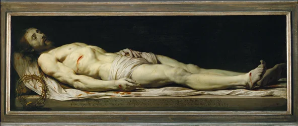 O Cristo morto ...