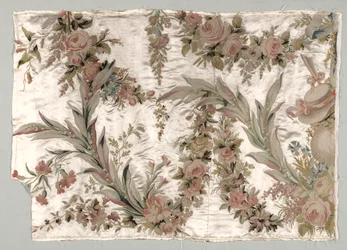 Fragmento de colcha, c. 1760-1770.