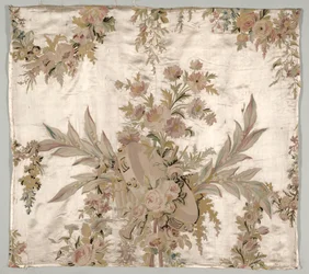 Fragmento de colcha, c. 1760-1770.