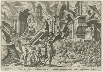 A destruição de Ai e o apedrejamento de Acã The Days of Doom of the Jewish People (título da série)