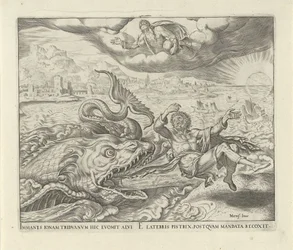 O peixe cospe Jonas na terra História de Jonas (título da série)