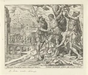 Israelitas cortam o Achior
História de Judith e Holofernes (título da série)
