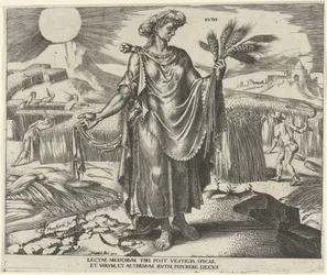 Ruth
Rvth (título sobre o objecto)
Oito mulheres famosas do Antigo e do Novo Testamento (título da série)