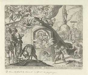 Shadrach, Meshach e Abednego são atirados para o fogo
História de Shadrach, Meshach e Abednego (título da série)