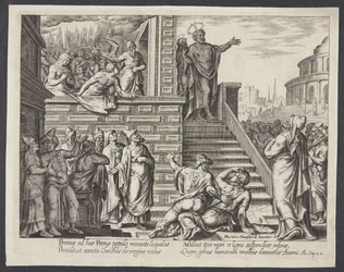 São Pedro pregando em Jerusalém
